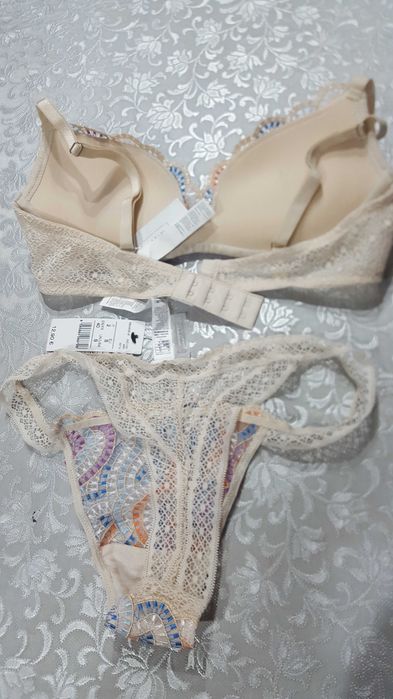 Lingerie intimissimi soutien e cueca de conjunto