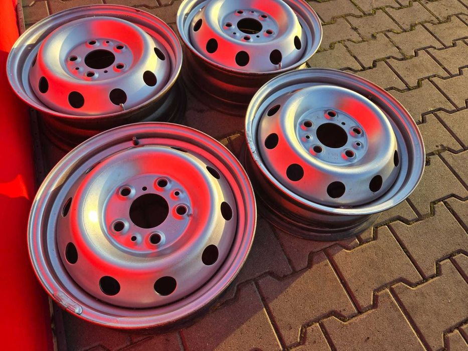 Felga stalowa 16 6j et68 x4 komplet rozstaw 5x130 Ducato Boxer Jumper