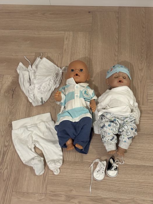 2 lalki BABY born