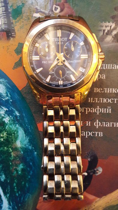 Часы наручные Tissot, PRC 100 (Swiss made.) Швейцария.
