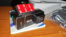 Відеореєстратор 4K з Wi-Fi та камерою заднього огляду — двоканальний
