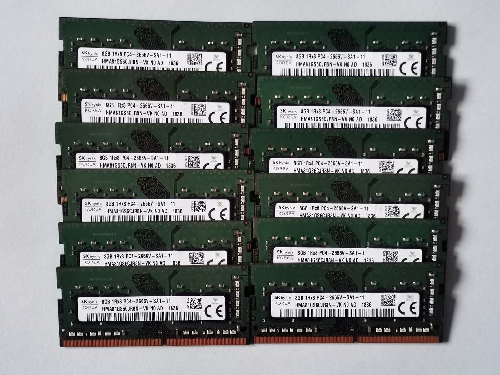 DDR4 8GB HyniX 2666v 80GB