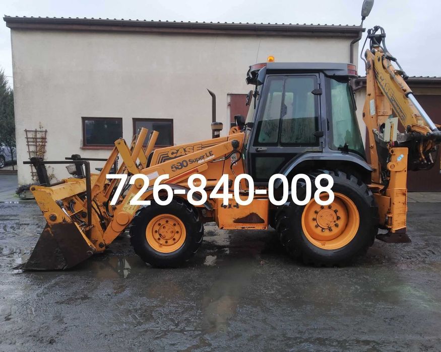 Usługi koparko ładowarką minikoparką wykopy roboty ziemne żwir piasek