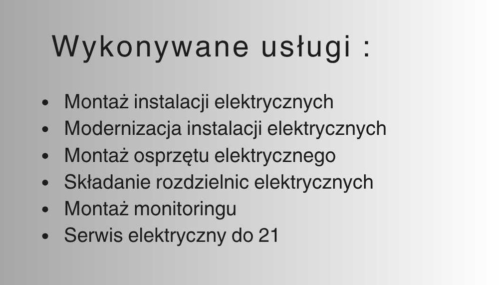 Elektryk Białystok i okolice