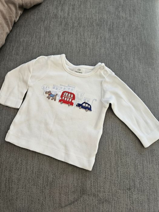 Chłopięca bluzka John Lewis.  Rozmiar 56-62