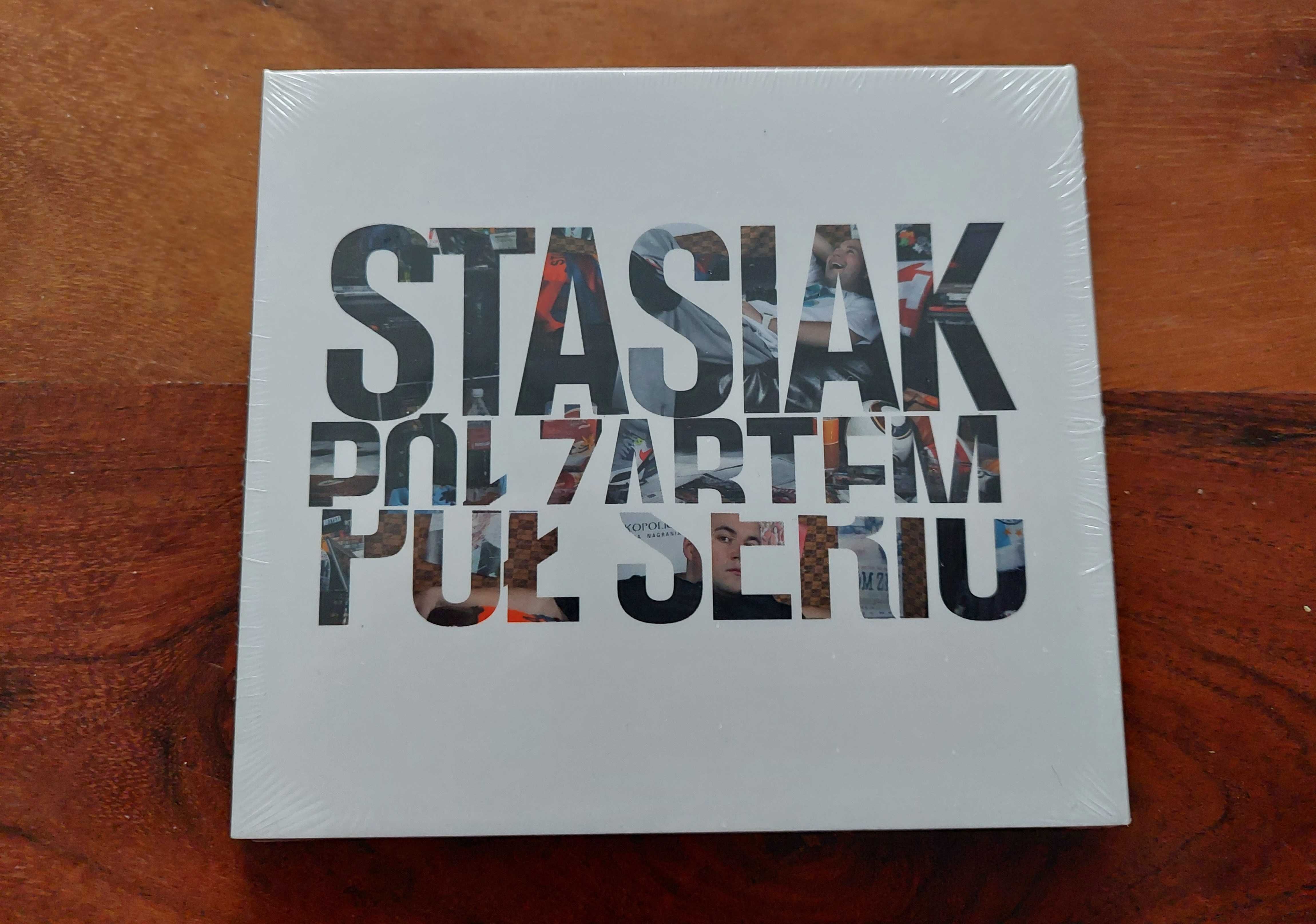 CD ŁUKASZ STASIAK - Pół żartem pół serio