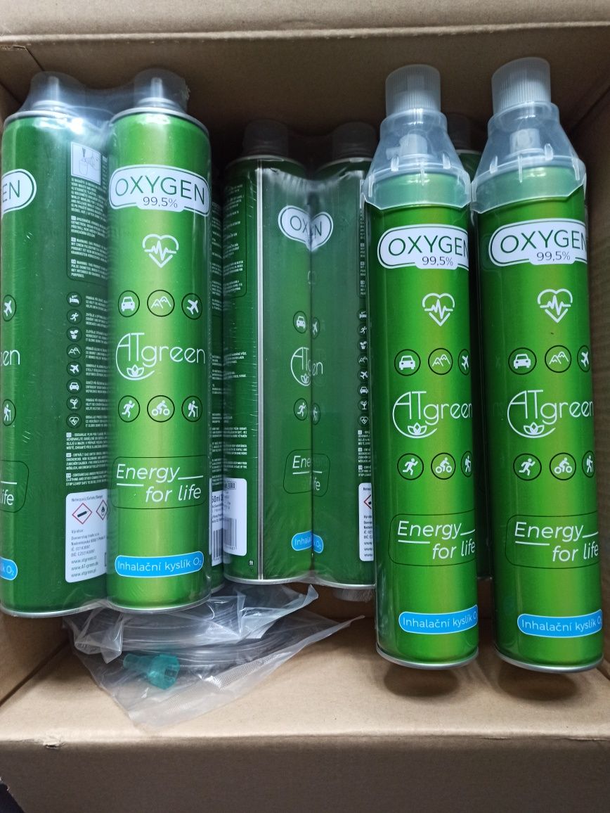 Tlen OXYGEN 99,5% ATgreen 16sztuk