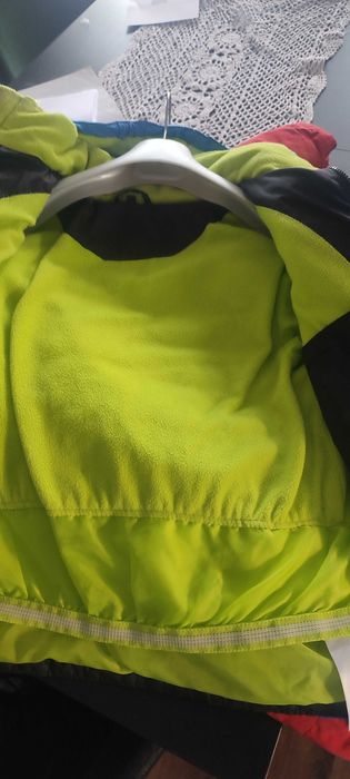 Kurtka zimowa kurteczka narciarska płaszcz parka 134 140