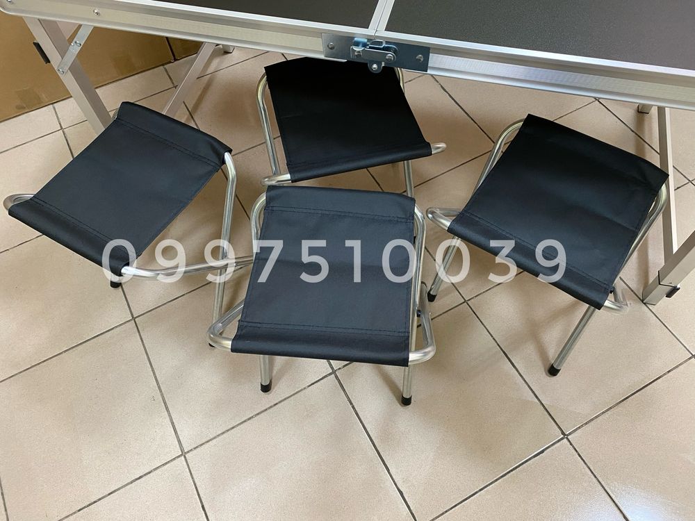 Стіл для пікніка + 4 стільця. ПОСИЛЕНИЙ Розкланий Столик Усиленный