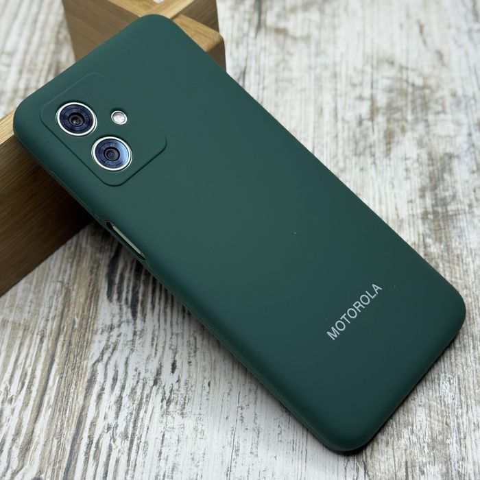 Не пачкаются! Чехол Silicone Case на Motorola G54/ G54 Power Чохол