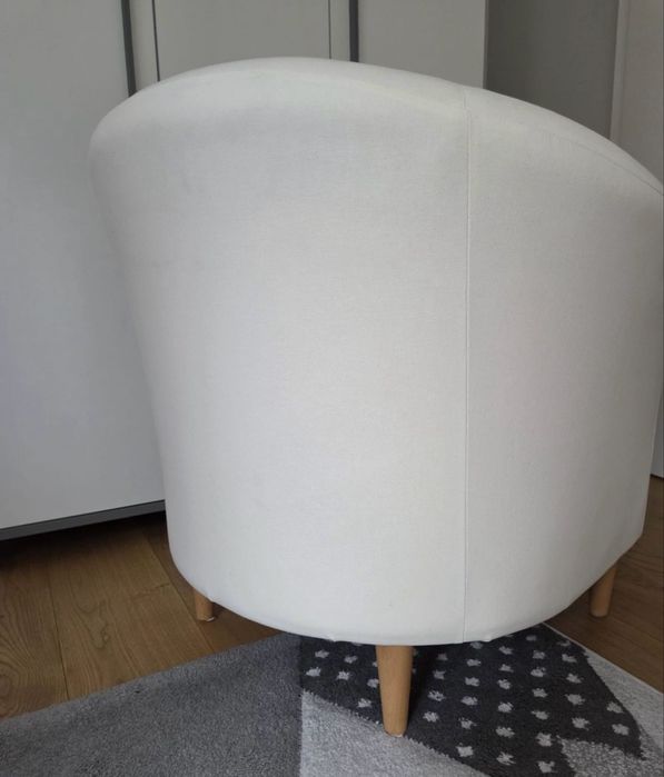 Fotele Ikea Tullsta białe stan idealny komplet 2 sztuki