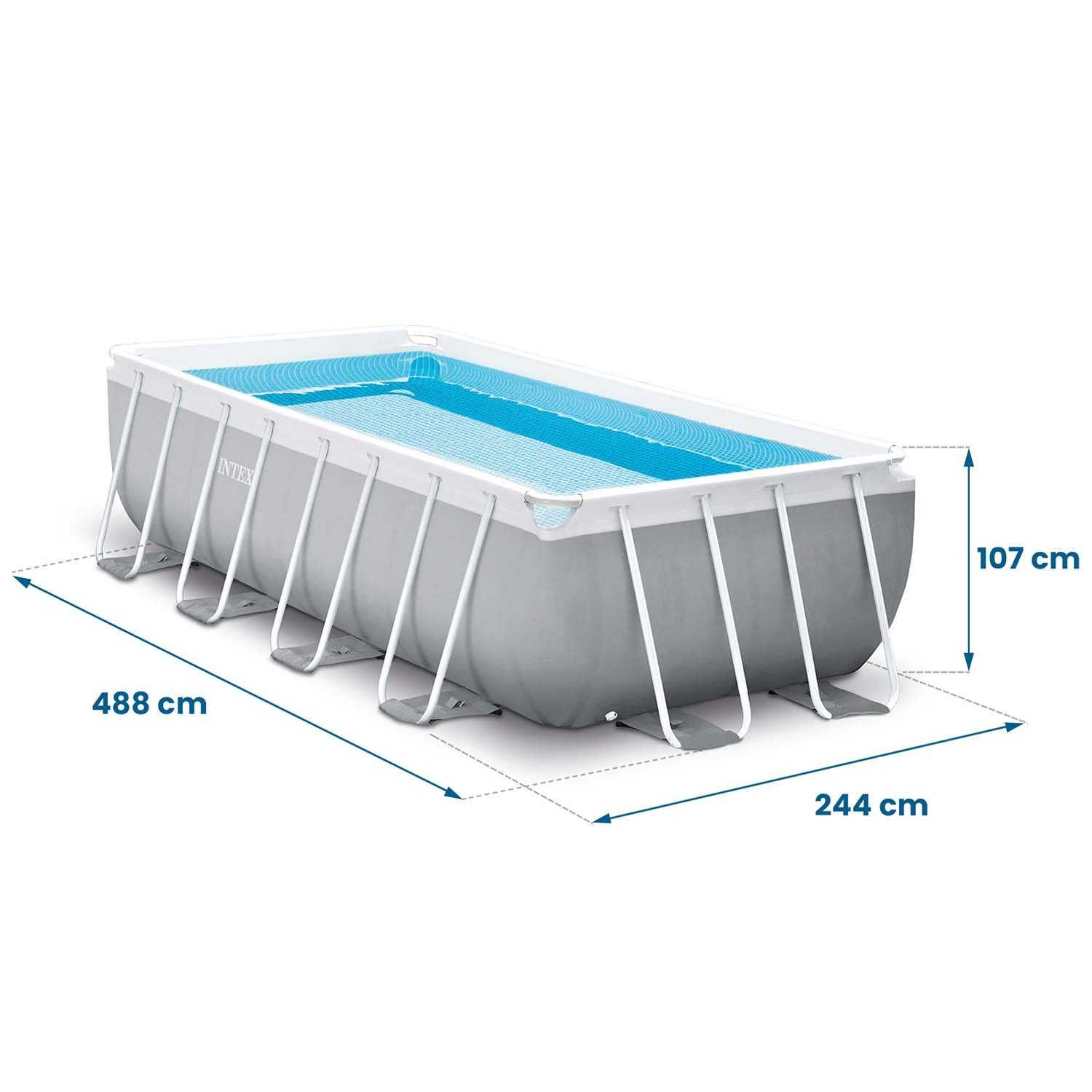 Basen Intex 488x244x107
