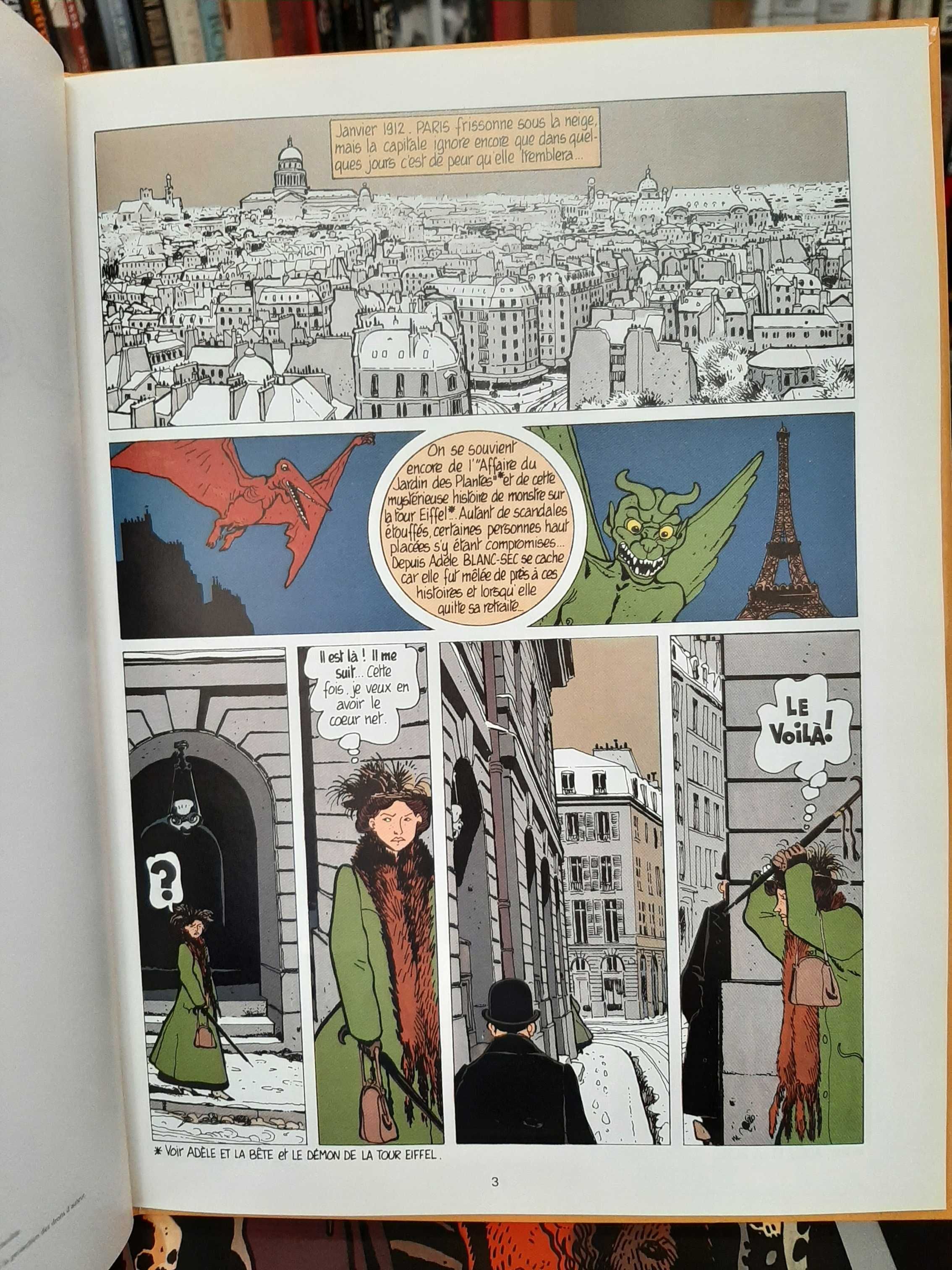 Tardi – Adèle Blanc-Sec – Vol 3: Le Savant Fou – Língua FR