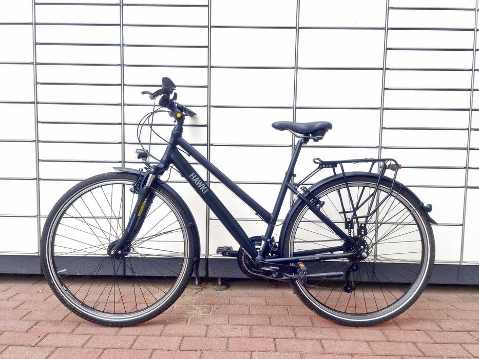 JAK NOWY Rower trekkingowy HAWK Trekking Premium / rozm. S/M / FV23%