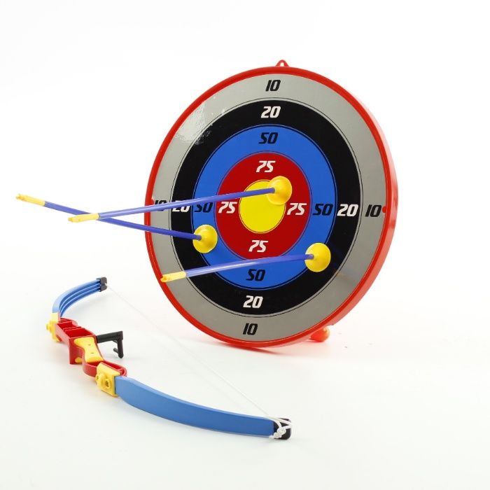 Zestaw dla dzieci łuk z tarczą i strzałami Demo