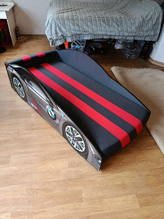 Ліжко дитяче авто БМВ. Кровать дитяча.