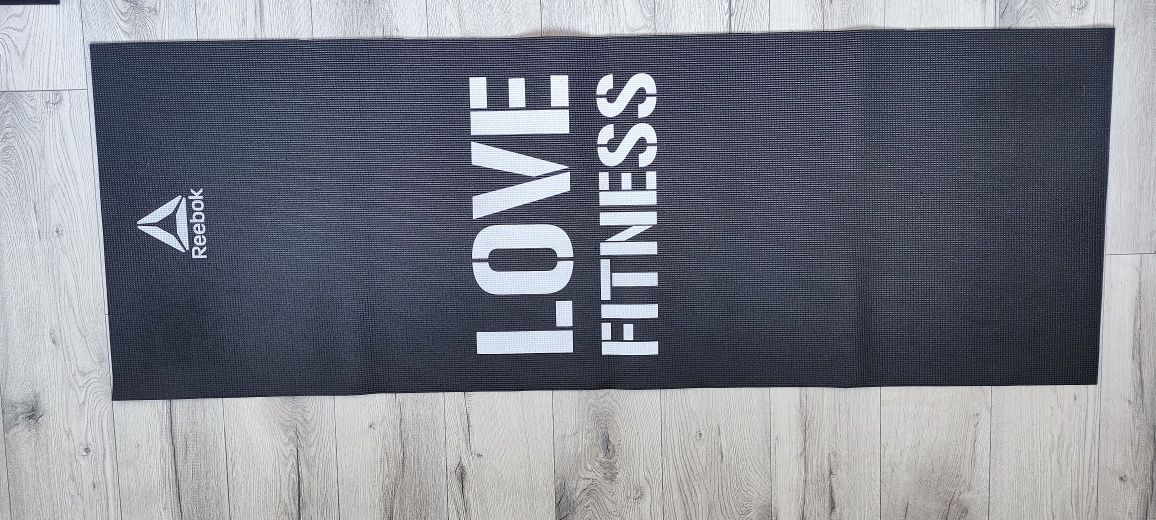 Килимок для фітнесу Reebok Love Fitness 173 x 61 x 0.4 см Black