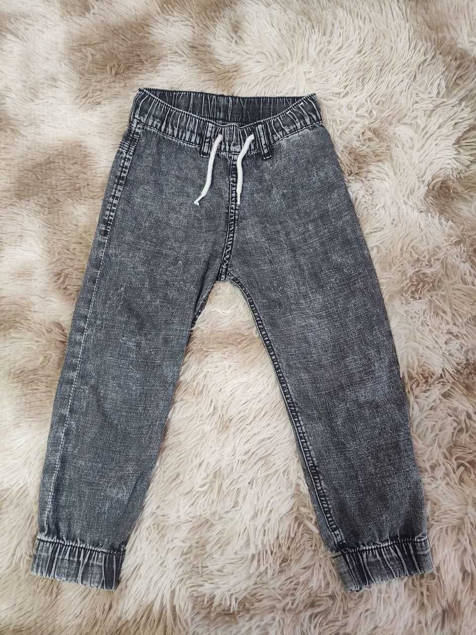 Літні джинси, джогери  на хлопчика HM 3-4 роки