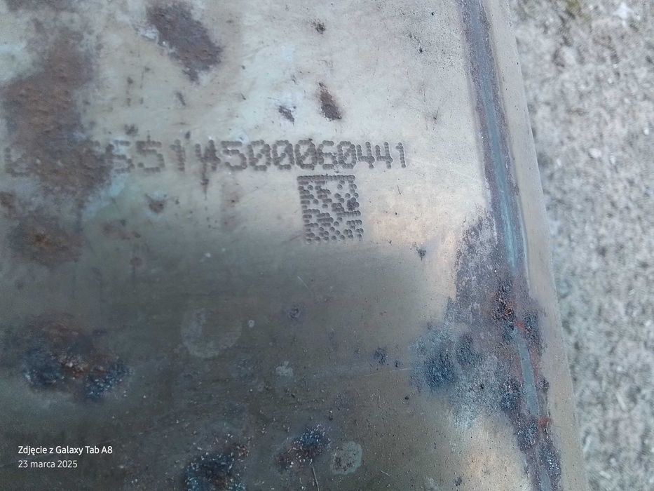 Filtr DPF ford kuga 1