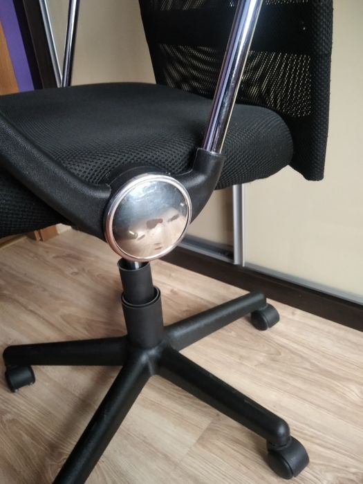 Krzesło biurowe czarne DALMOSE Jysk