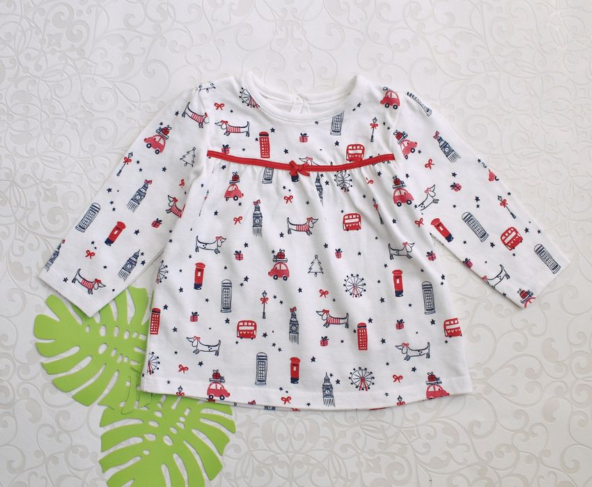 Плаття туніка різдвяне 6-9 місяців George