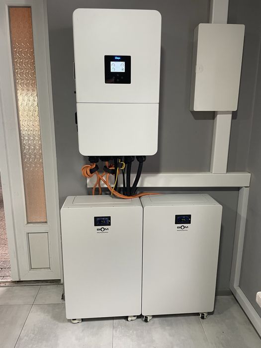 ПРОФЕСІЙНА Сонячна станція, сєс гібридний інвертор та lifepo4