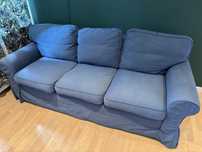 Sofa Ikea Ektrop rozkladana plus dodatkowy pokrowiec