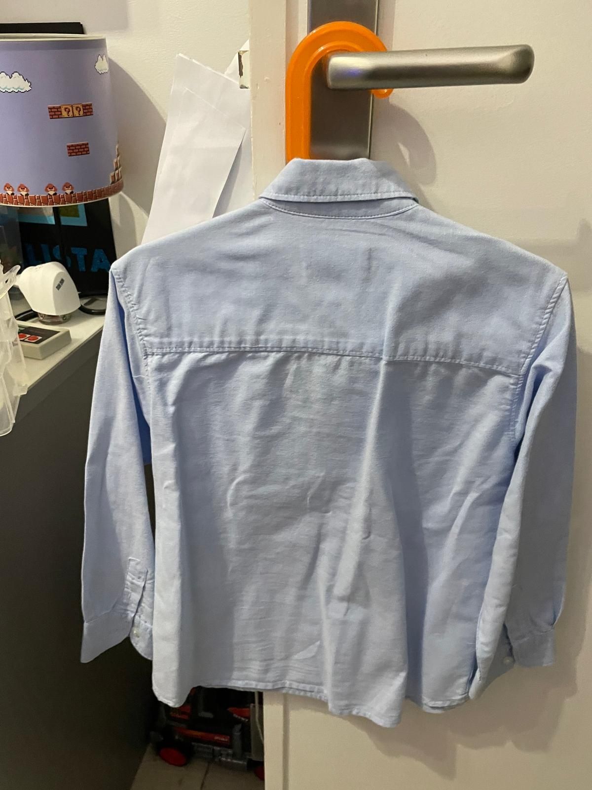 Camisa azul claro tam 7/8