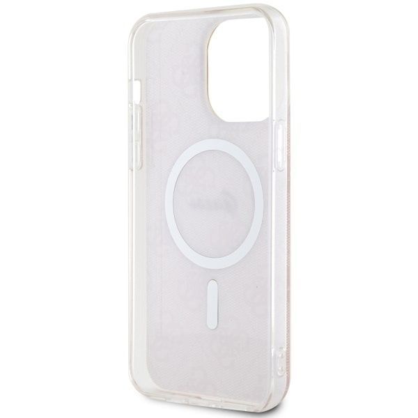 Guess Etui iPhone 14 Pro Max 6.7" 4G MagSafe Różowy/Pink