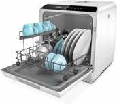 Hermitlux HMX-DW04 Mini zmywarka 43 cm bez stałego podłączenia wody