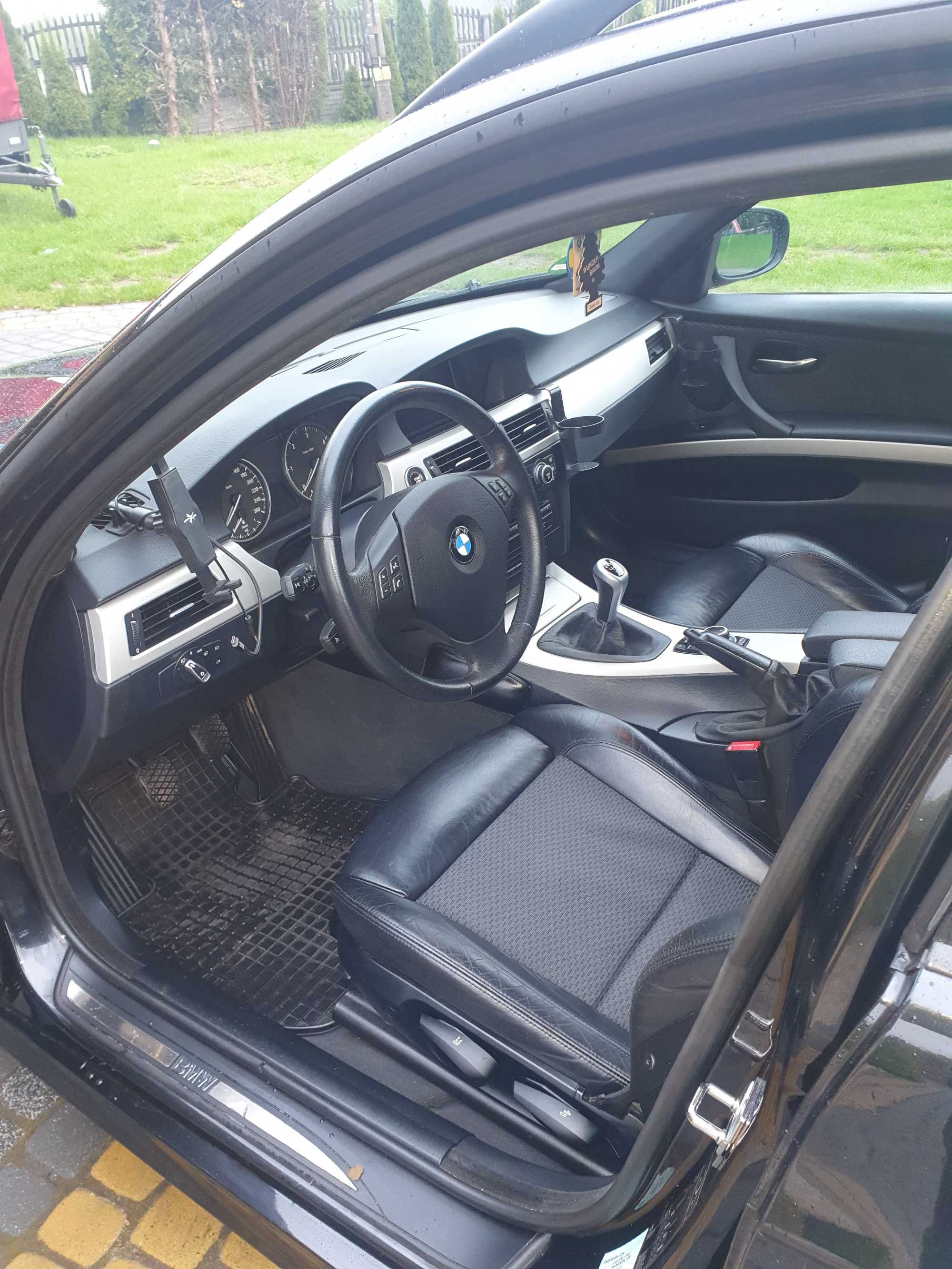 BMW e91 320d 177KM Sportowe fotele czarna podsufitka LIFT
