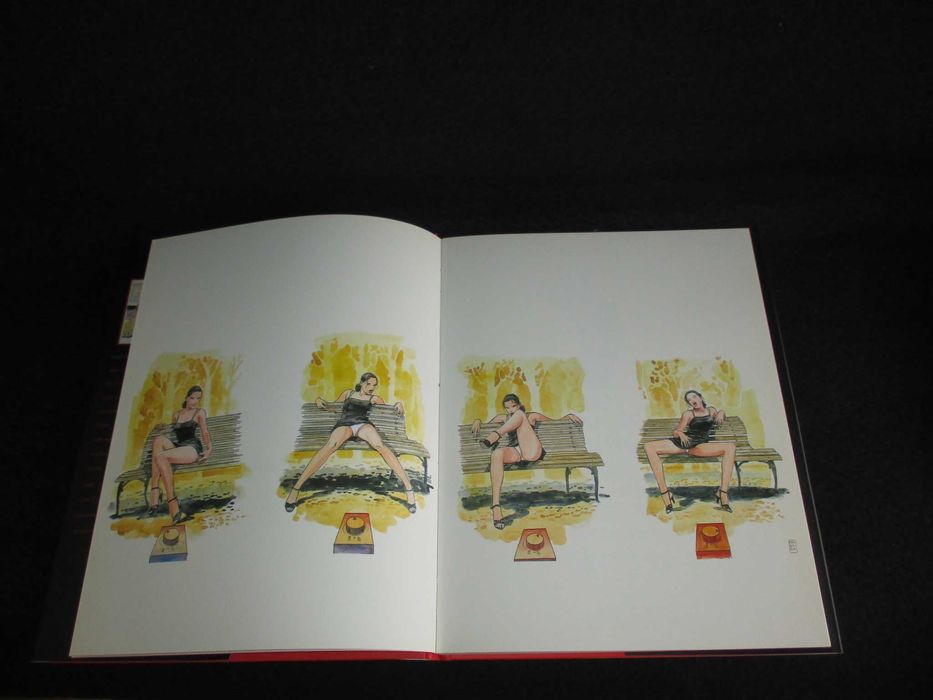 Livro BD O Clic 4 Milo Manara