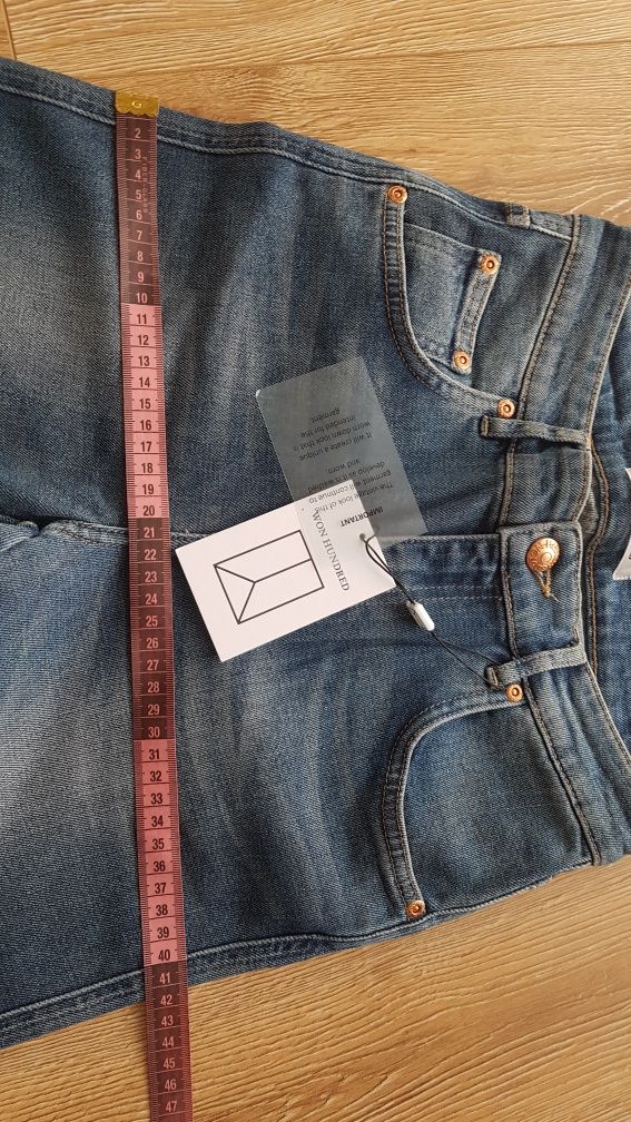 Jeansy damskie 29/34 Won Hundred Zoey medium blue spodnie dżinsy