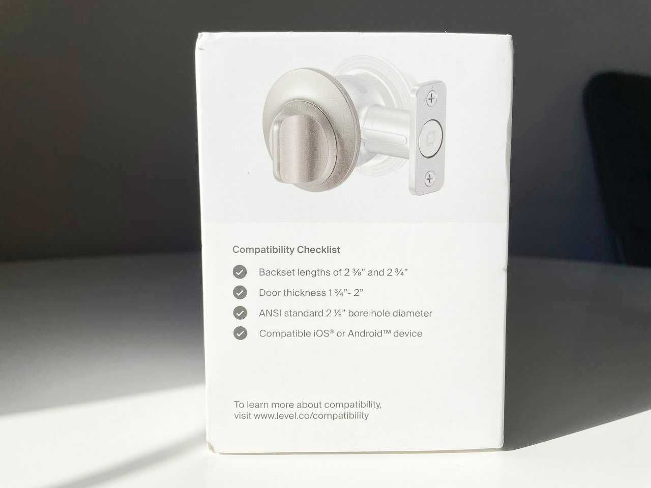 Умный дверной замок Level Touch Invisible Smart Lock