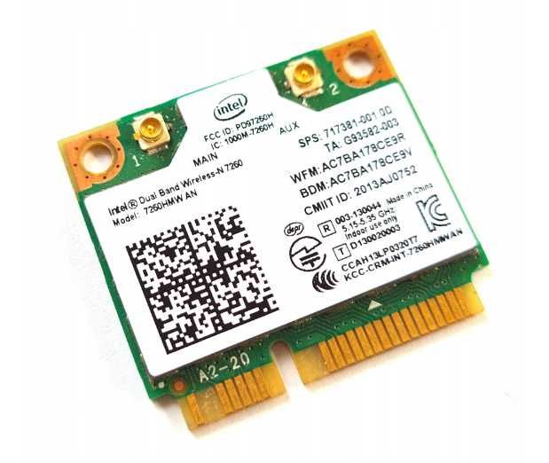 Karta WIFI Intel 7260HMW AN
