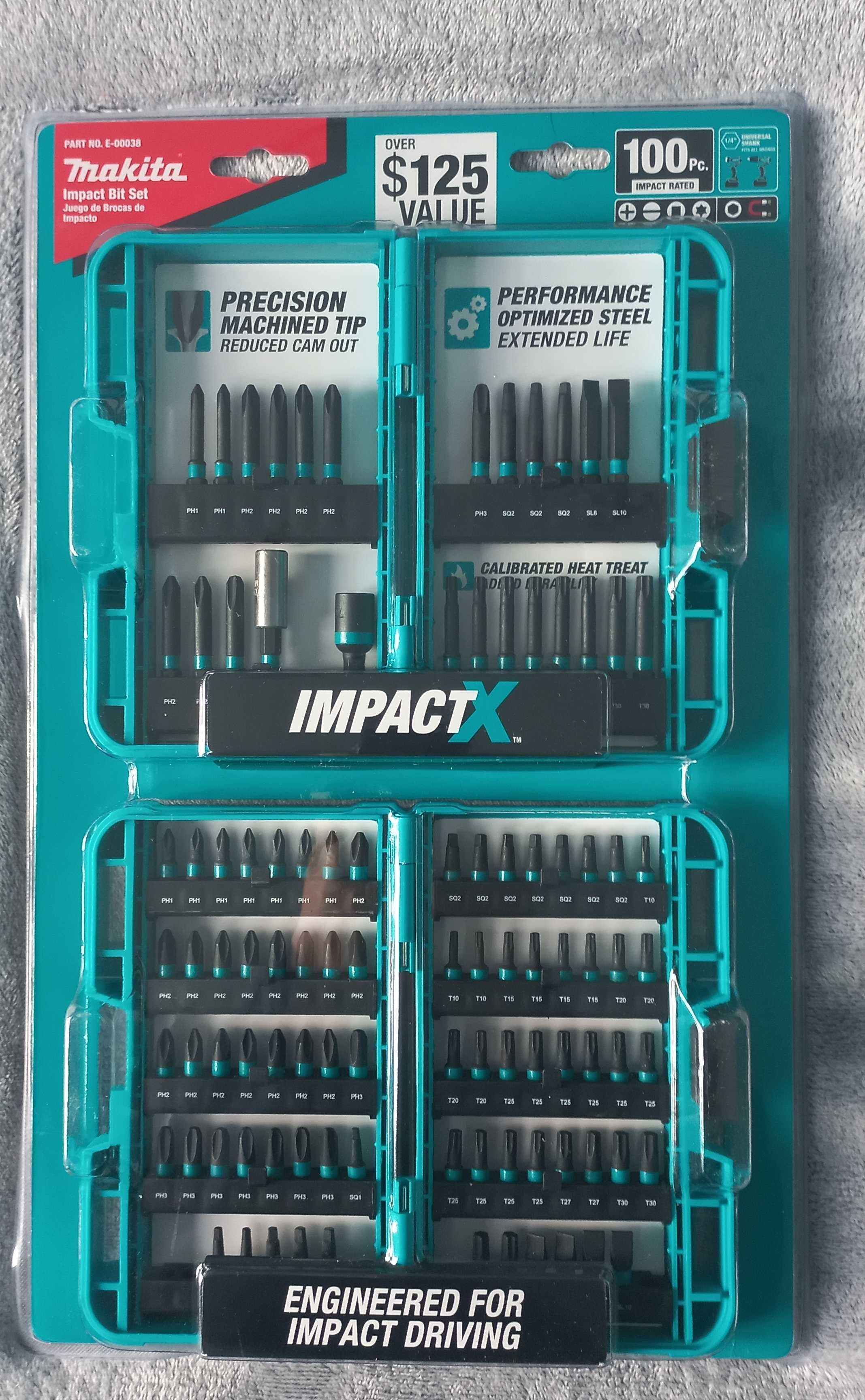 Набір біт / Набор бит  Makita + Mag Boost Акція, Оригінал зі штатів