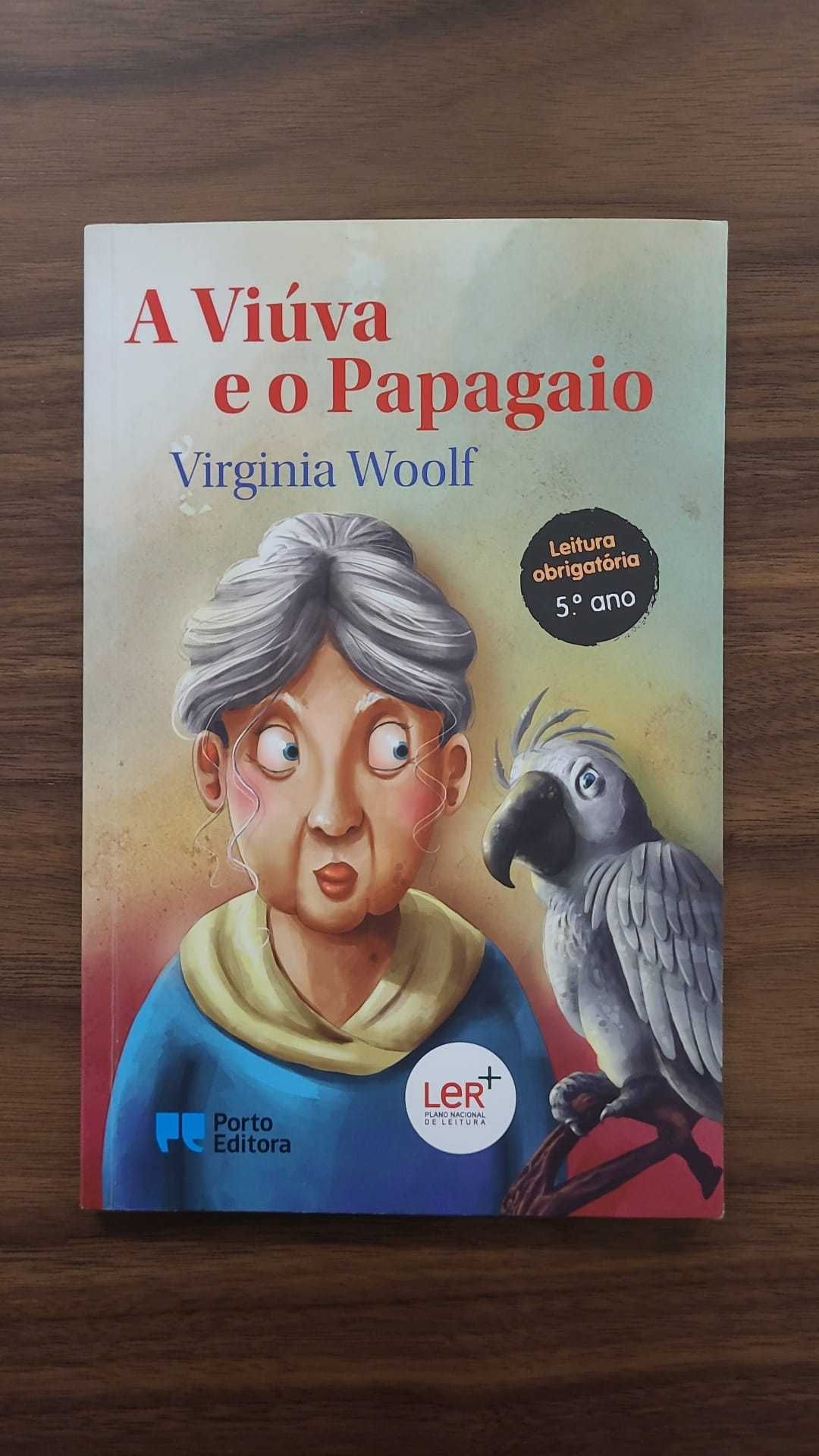 Livro A Viúva e o Papagaio (Leitura obrigatória 5 ano)