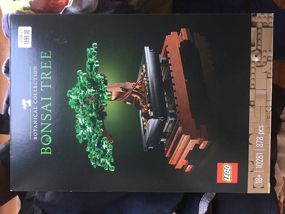 Упаковка от ( LEGO Tree ) лего коробка
