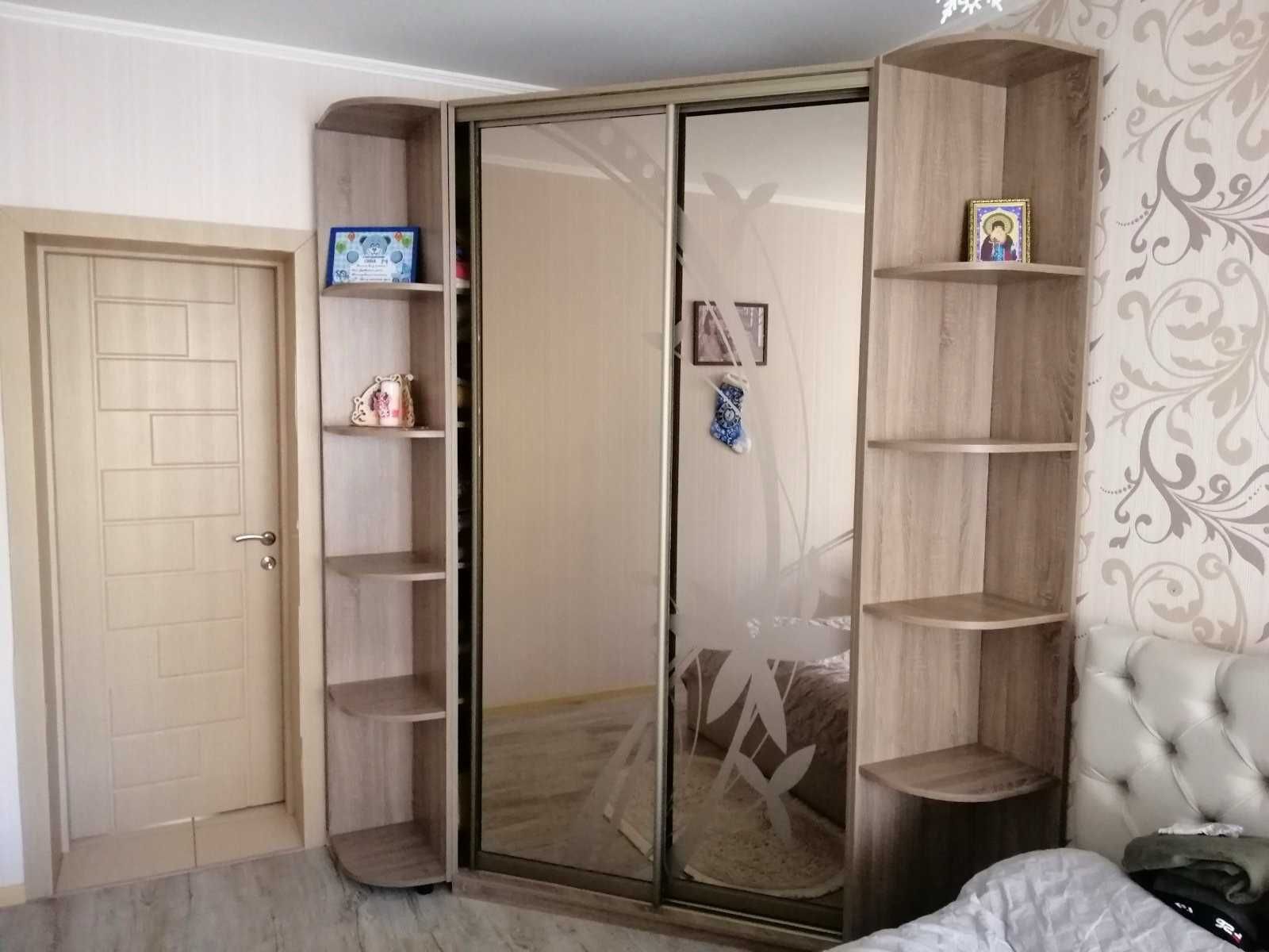 Шафа купе кутова. Трапеція. Оплата частинами МОНО і Приват!