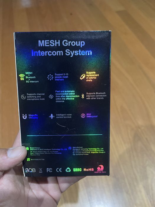 Intercomunicadores Ejeas X10 como novos