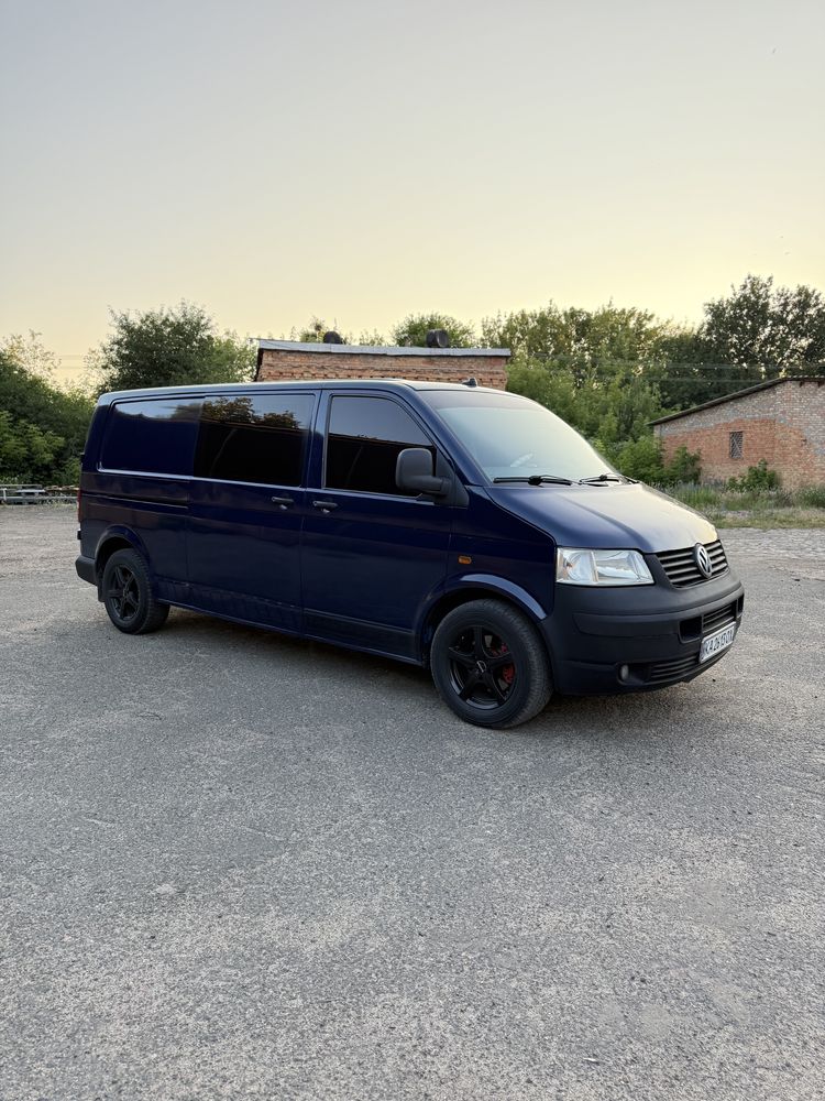Volkswagen Transporter T5 1.9 TDI Long Maxi 7+1 пасажирський бус авто