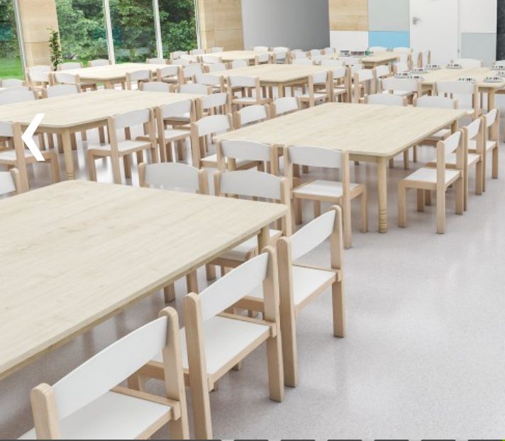 Stół przedszkolny 10 os regulowane nogi 2szt