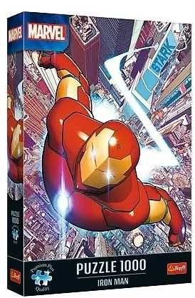 Nowe  Puzzle TREFL "Iron Man" 1000 el. Premium Plus nieotwierane