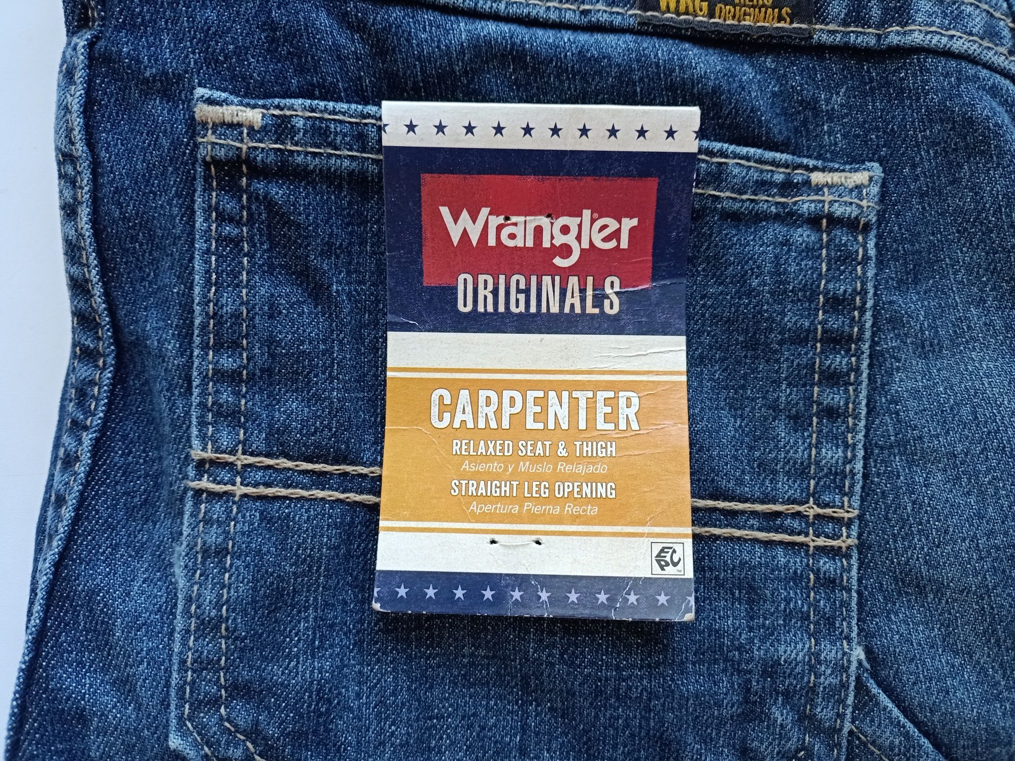 Культовые джинсы WRANGLER Carpenter W28 Новые. Из США