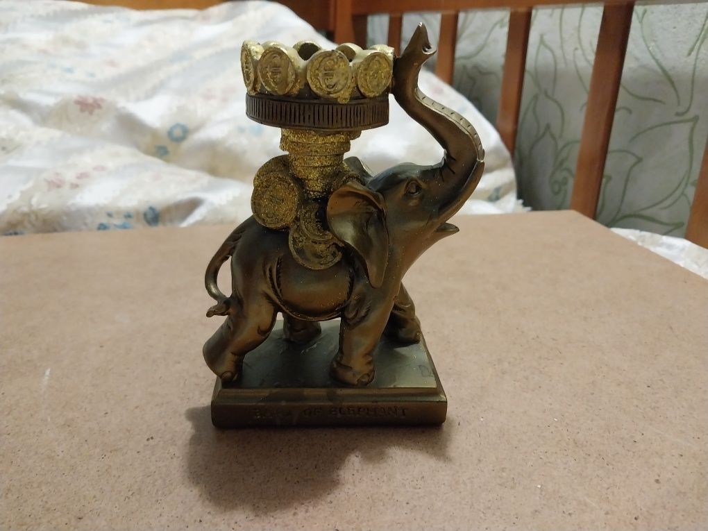 Підставка під свічку підсвічник Слон статуетка Статуетки слонів