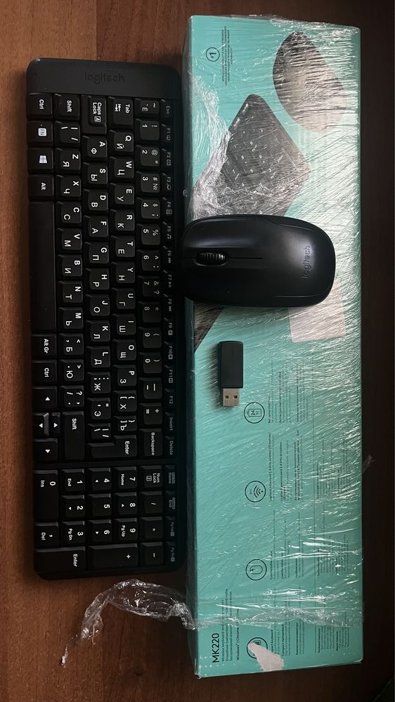 Комплект бездротовий logitech mk220 ru