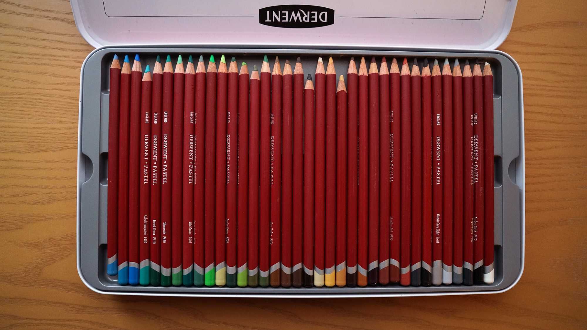 Набір пастельних олівців Derwent Pastel Pencils 72 кольори