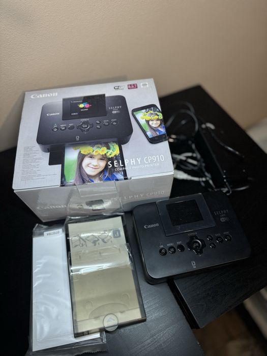Drukarka Canon selphy cp910 (do zdjęć, termosublimacyjna)