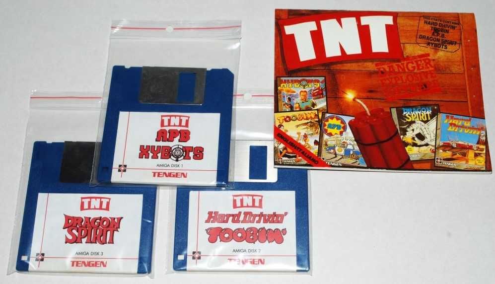TNT - zestaw gier na amigę