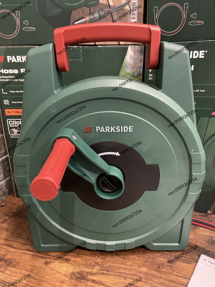 Шланг поливочный, котушка, катушка для поливу 10м PARKSIDE НІМЕЧЧИНА